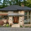 Luxury Home Builders Asheville, NC Living Stone Design+Build Hillin-Guilbeau Front Door