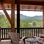 Screened porch, The Village of Cheshire