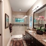 Fairview Craftsman bathroom