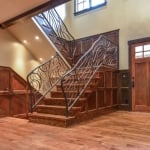 Skytop Farms Mountain Lodge staircase