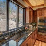 North Asheville Timberpeg kitchen