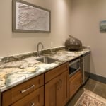 Black Mountain Transitional Craftsman bathroom