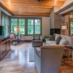 Black Mountain Transitional Craftsman living room