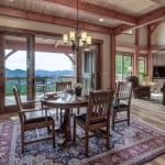 Asheville Timberpeg dining area