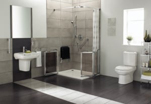 Bathroom wet room