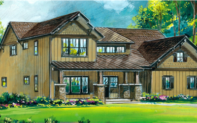 107 Raccoon Run, Marshall NC – Southern Living Inspired Home