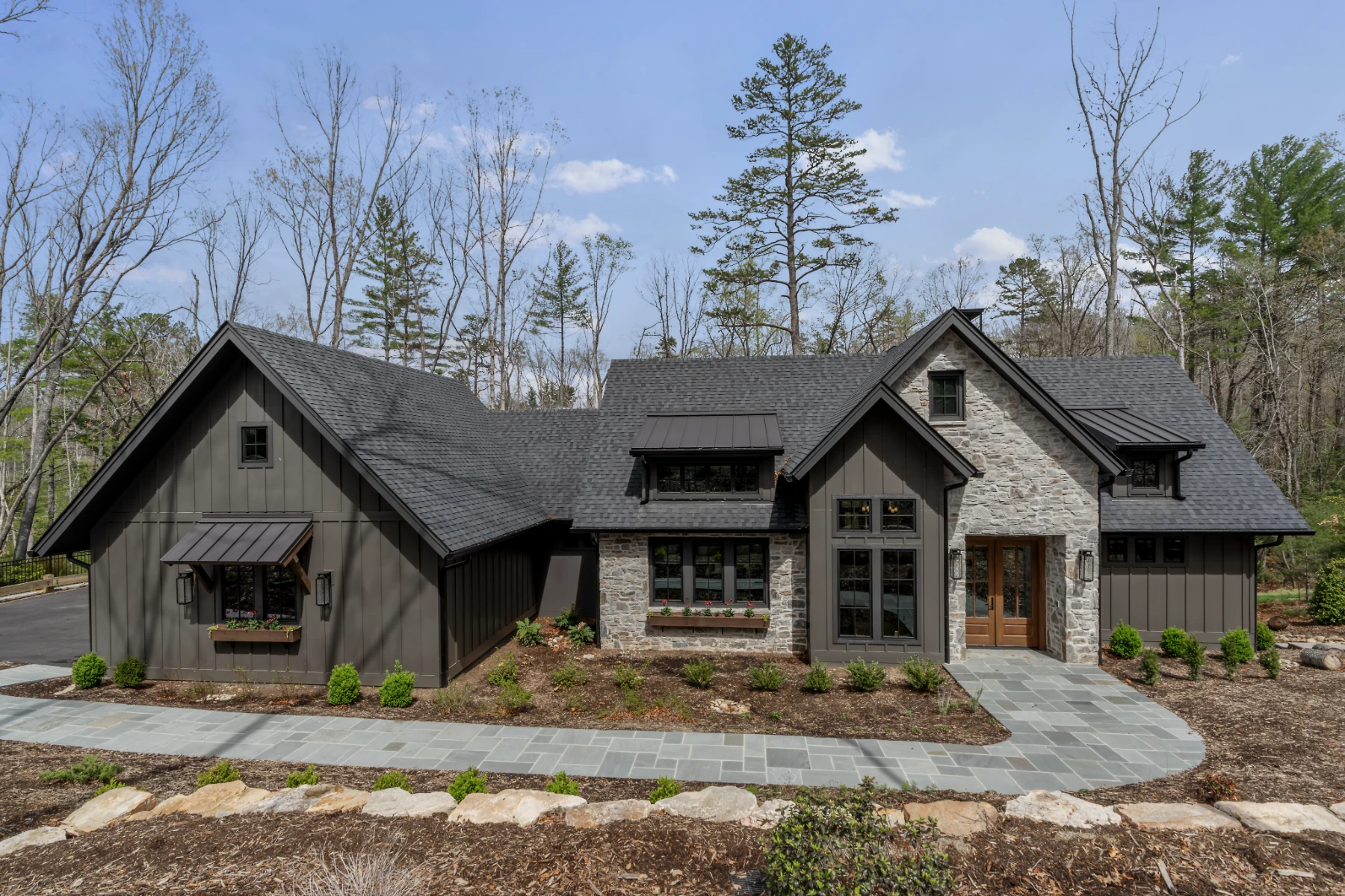 Modern Cottage Hideaway front view