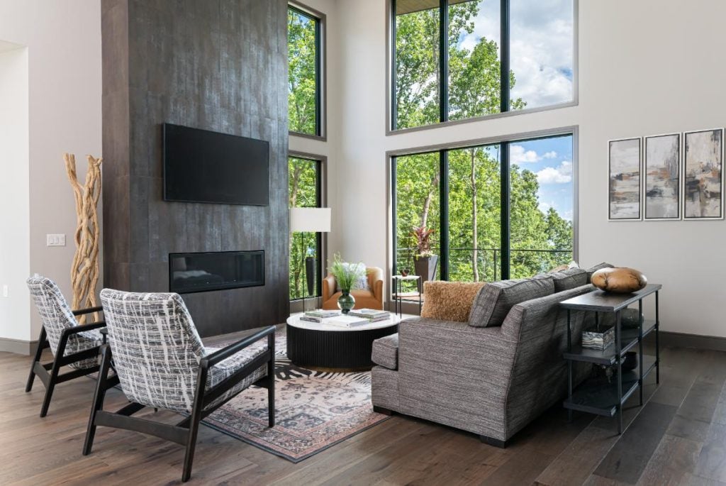 mountain modern homes nc asheville